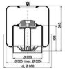 PE Automotive 084.115-16A Boot, air suspension
